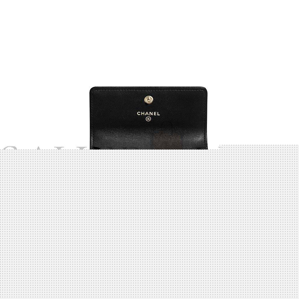Ch*el boy Ch*el flap card holder a80603 y07659 94305 (11.3*7.5*2.1cm)